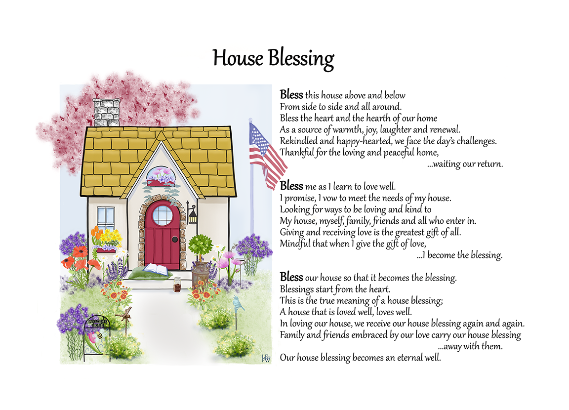 House Blessing print