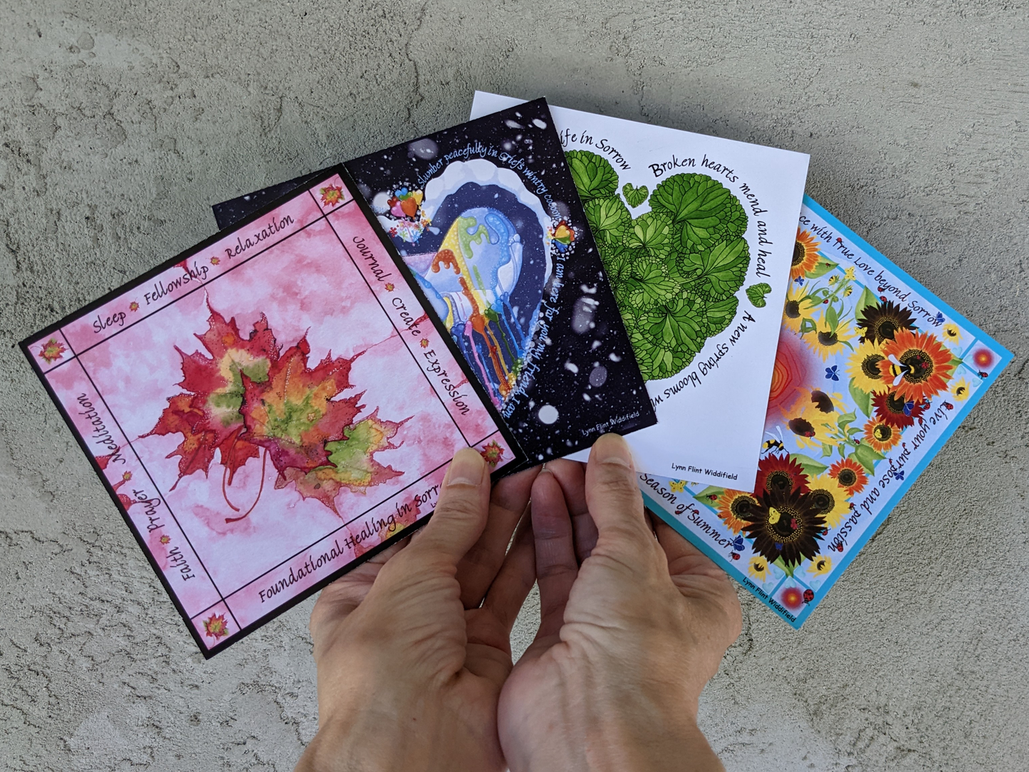 Seasons of Sorrow Grief Comfort Cards