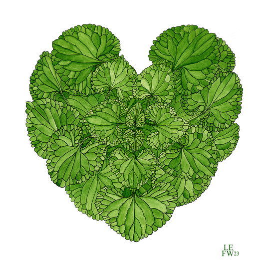 Green Leaf print